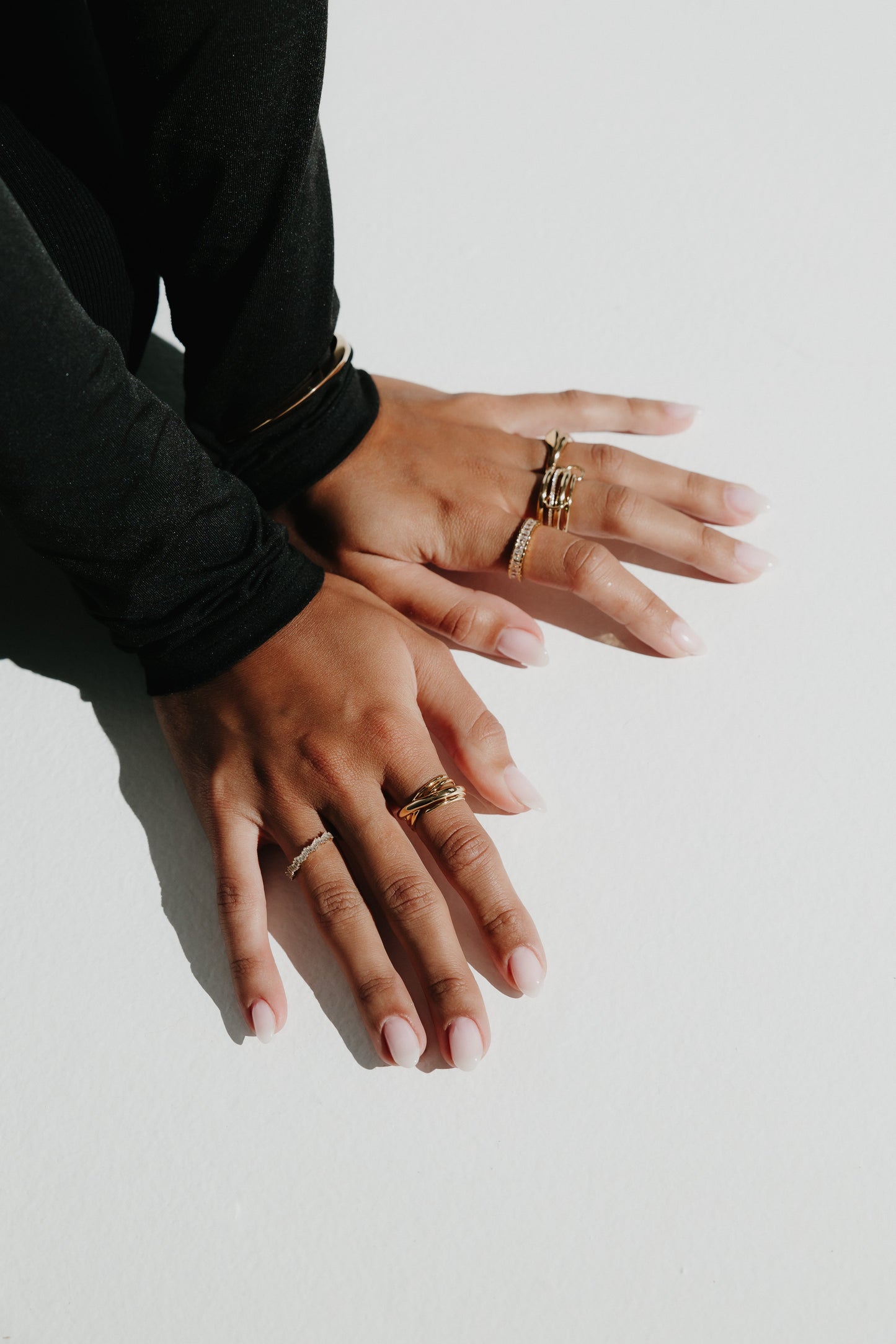 IRREGULAR BAGUETTE DIAMOND RING