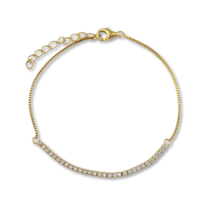 ZIRCONIA CHAIN BRACELET