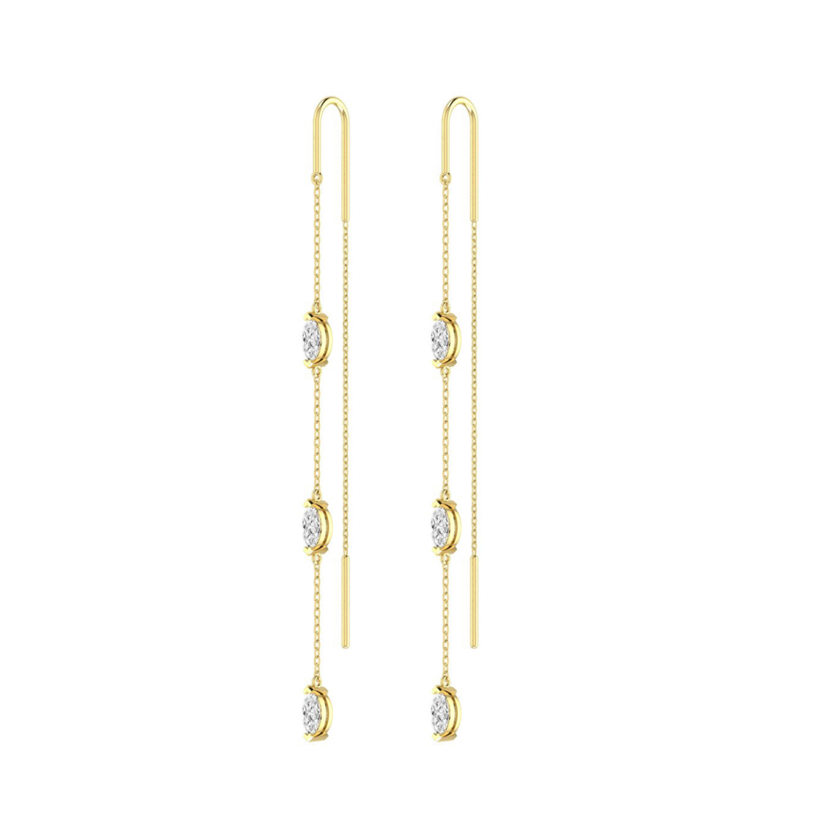 MARQUISE DROP EARRINGS