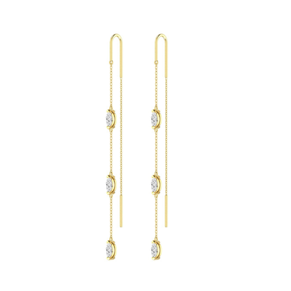 MARQUISE DROP EARRINGS