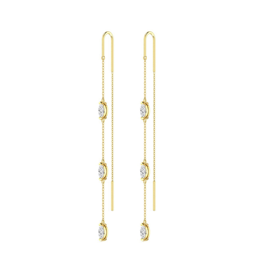 MARQUISE DROP EARRINGS