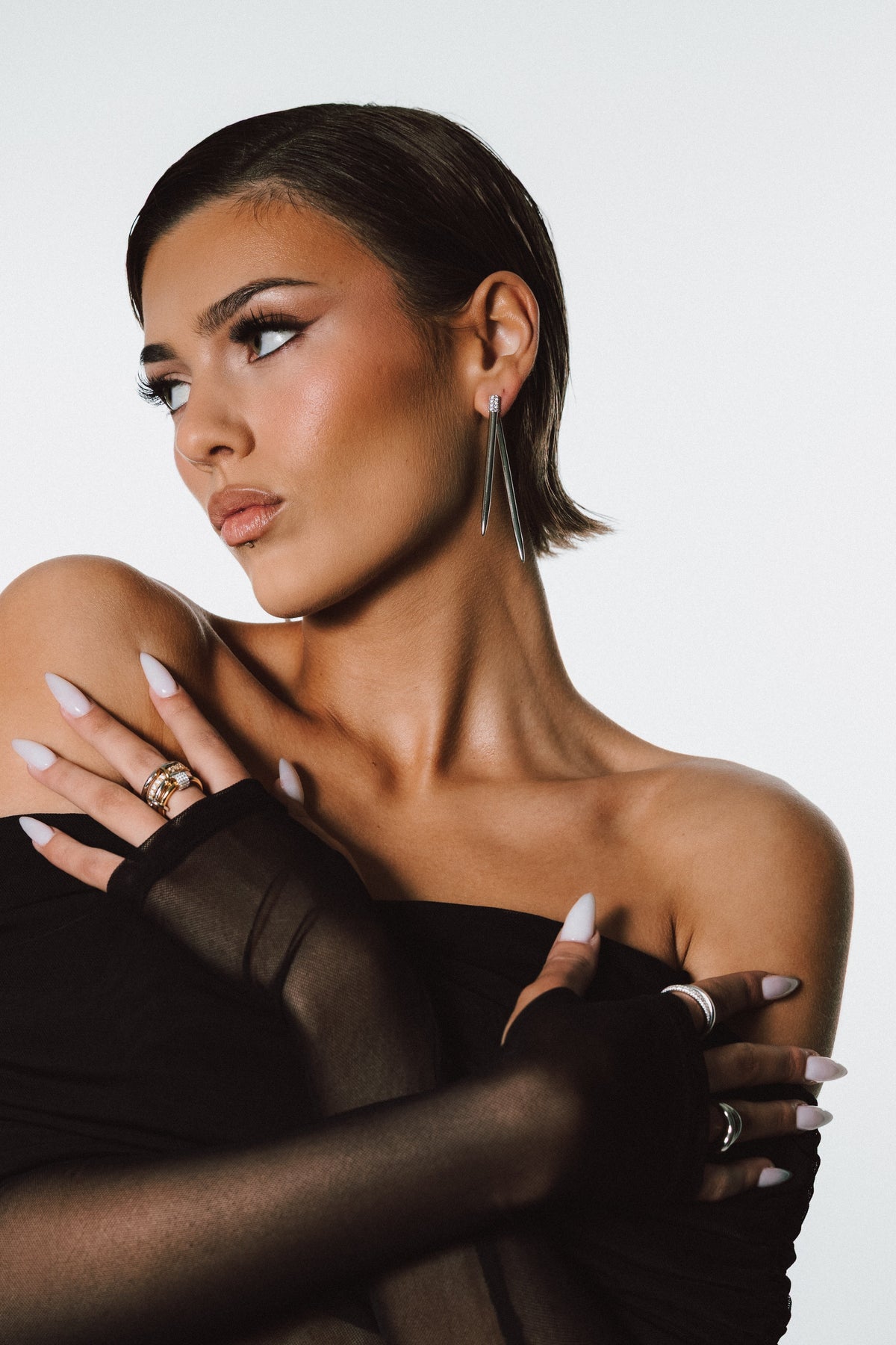 ONYX EARRINGS