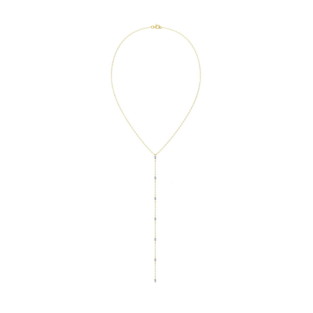 MARQUISE DROP NECKLACE